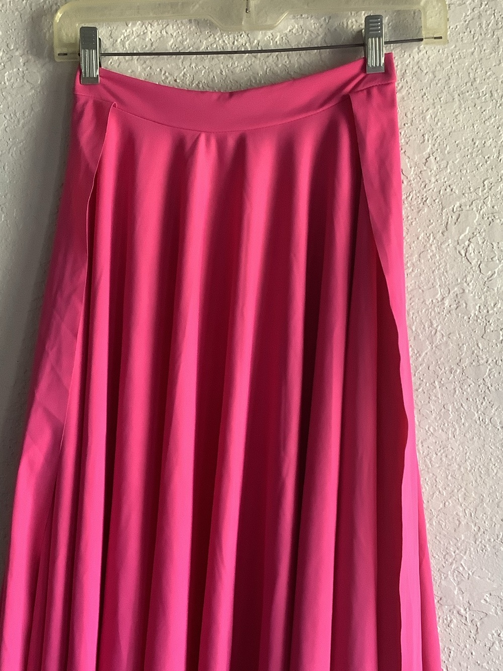 Blackmilk Bold Fuchsia Pink Maxi Wrap Dress - Picture 7 of 10